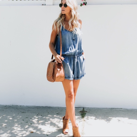 1 LEFT‼️Tencel Romper - Picture 2 of 8